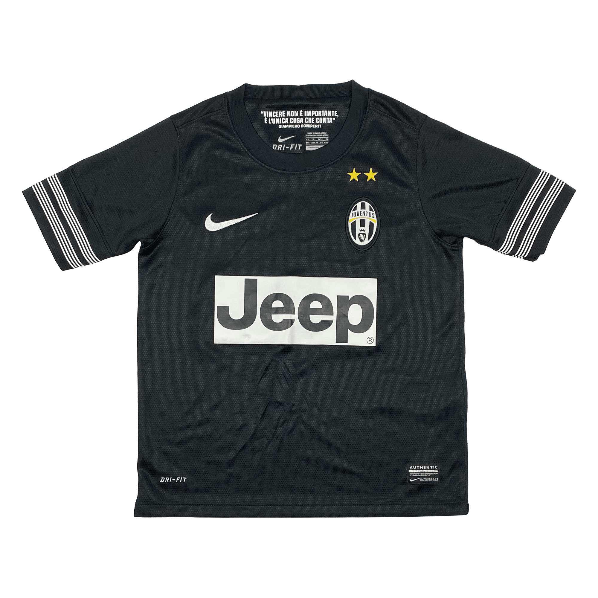 Juventus Away Shirt (2012-13) | Football Shirts for Kids